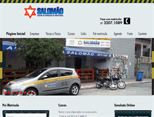 Tablet Screenshot of cfcsalomao.com.br